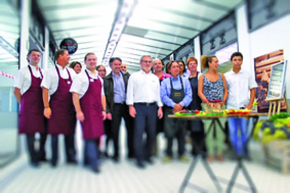 Les commerçants de la Maison Engelmann à Mulhouse