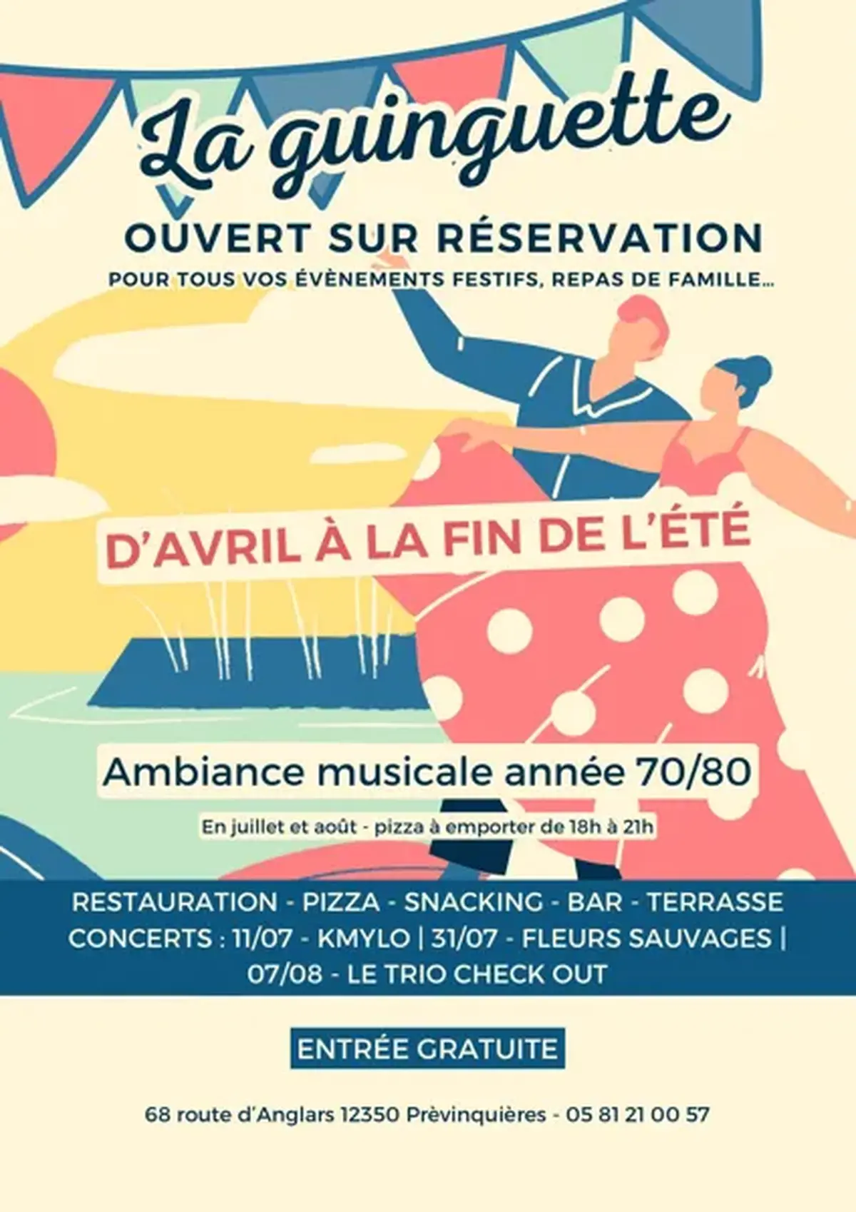 Les concerts de la Guinguette