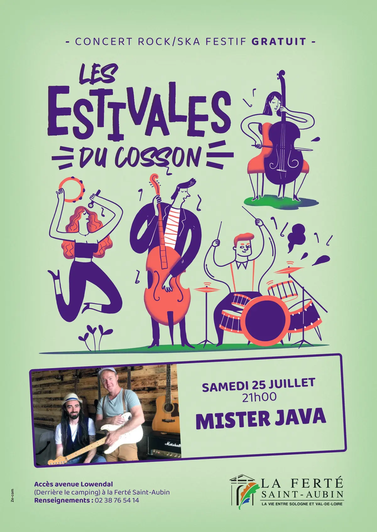 Les concerts des Estivales du Cosson