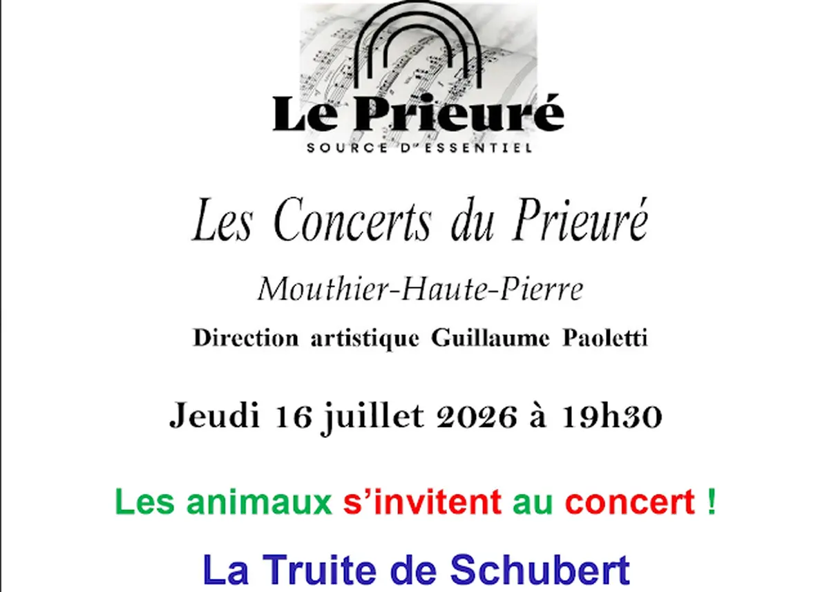 Les concerts du Prieuré