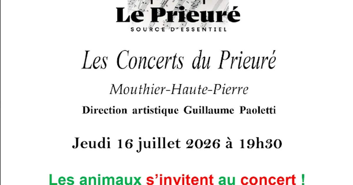 Les concerts du Prieuré