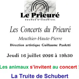Les concerts du Prieuré
