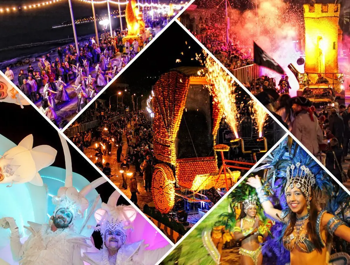 Les Corsos nocturnes, temps forts de la Fête du Citron à Menton