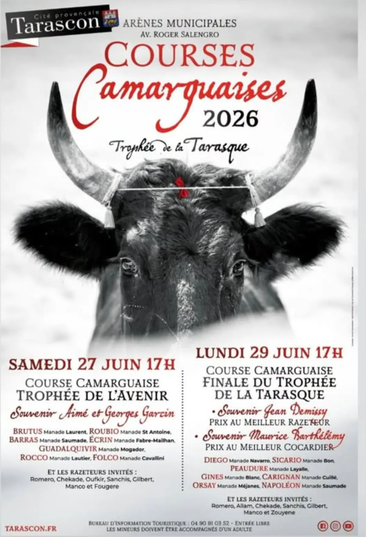 Les Courses Camarguaises des Trophées de la Tarasque
