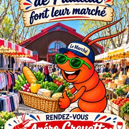 Les Crevettes de Pauillac font leur marché