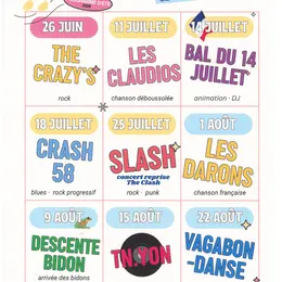 Les Darons en concert - Guinguette de la Tambourinette