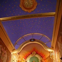 Les décorations intérieures de la chapelle sont d'une qualité remarquable &copy; Cathy Devin