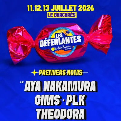 Les Déferlantes 2026 : festival de musique