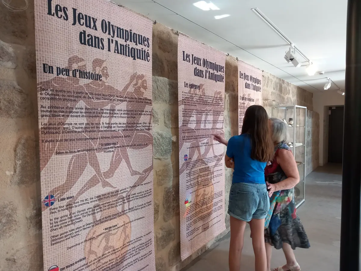 Une exposition retrace l'histoire des Jeux Olympiques