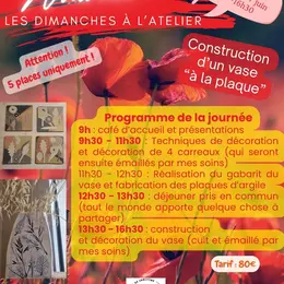 Les dimanches à l'atelier