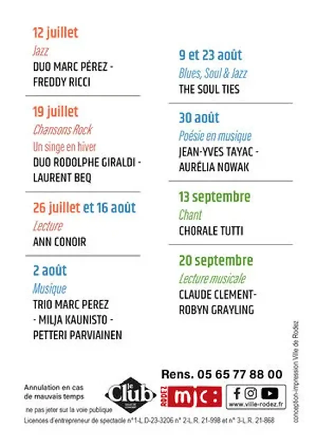 Les Dimanches du Kiosque