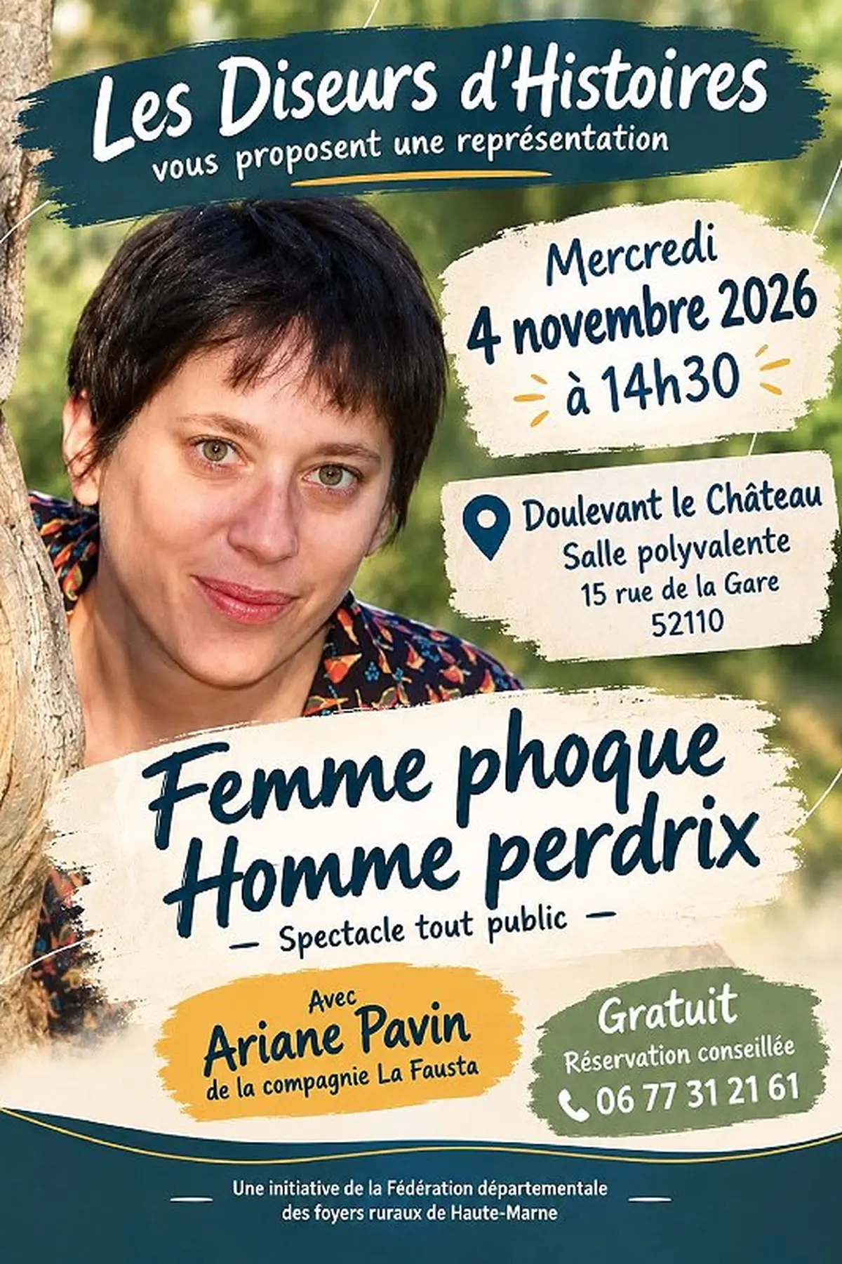Les diseurs d'histoires - Femme phoque, homme perdrix
