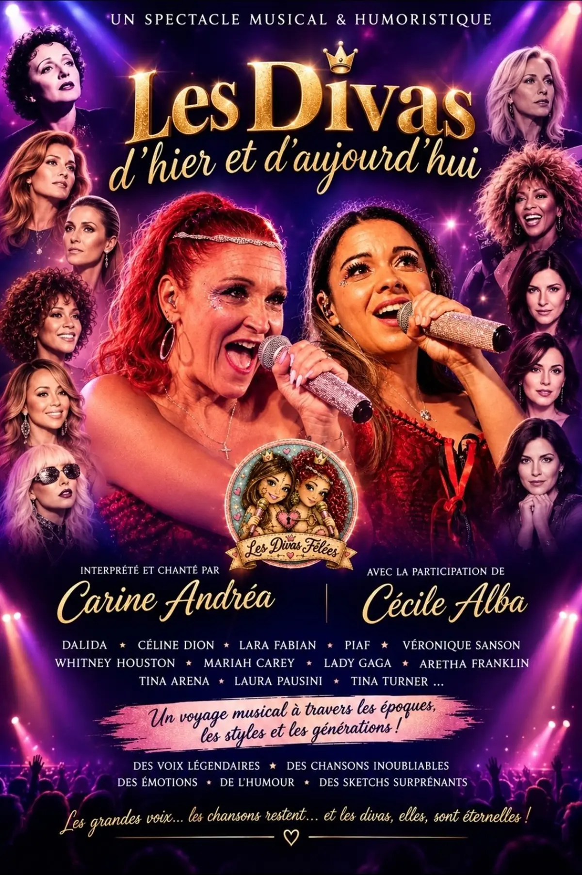 Les divas d'hier et d'aujourd'hui