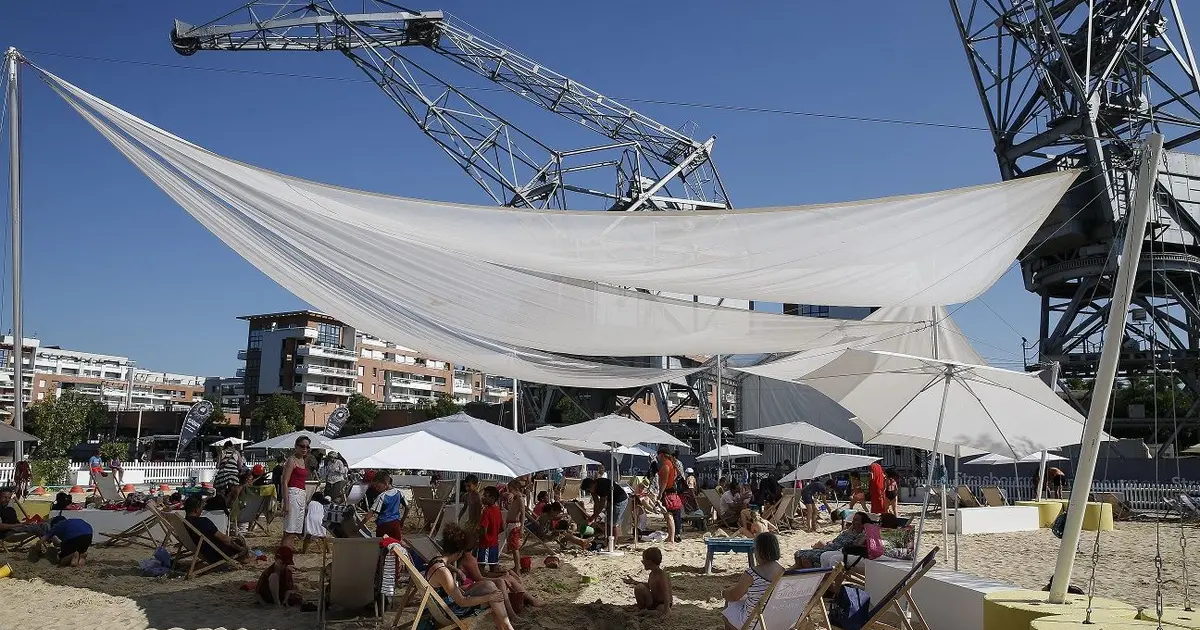La plage s'installe à Strasbourg