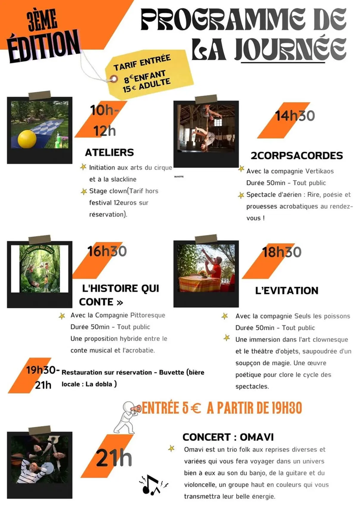 Les Doublorigènes font leur Cirque !