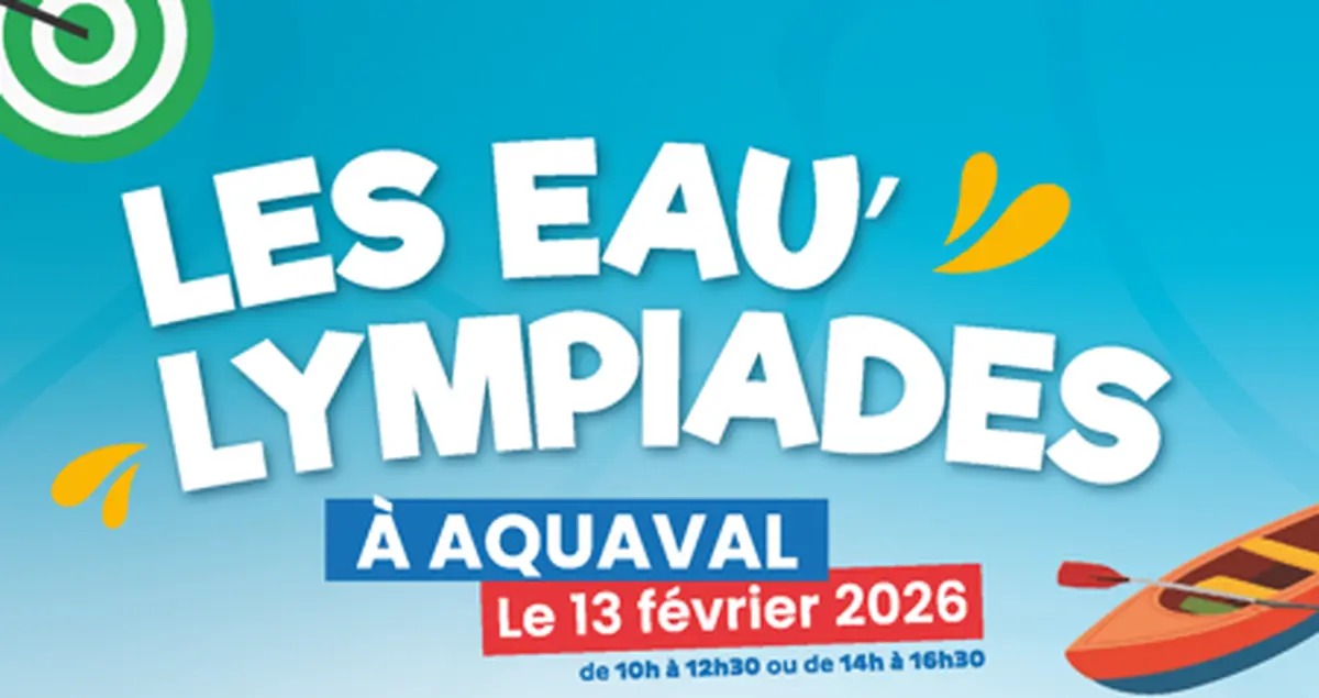 Les Eau'Lympiades à Aquaval