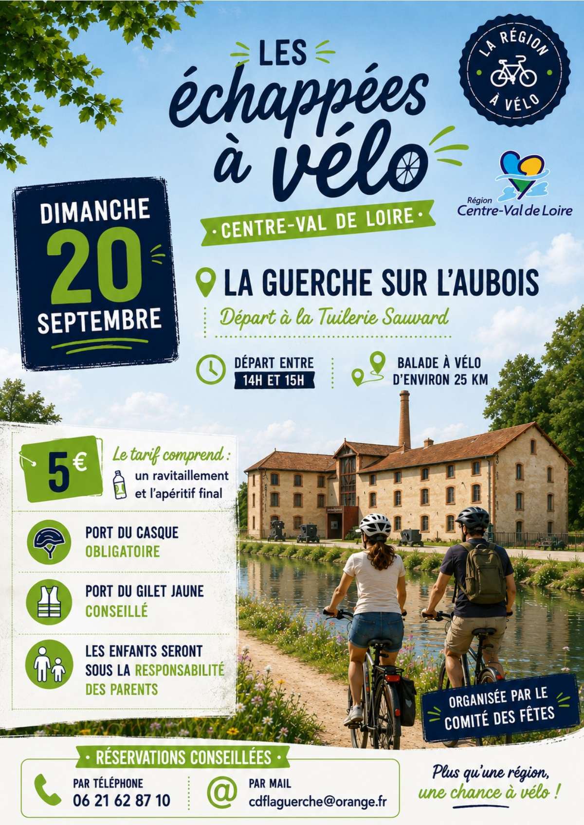 Les échappées à vélo
