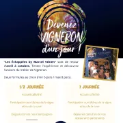 Les Echappées by Marcel Vezien : devenez vigneron d'un jour