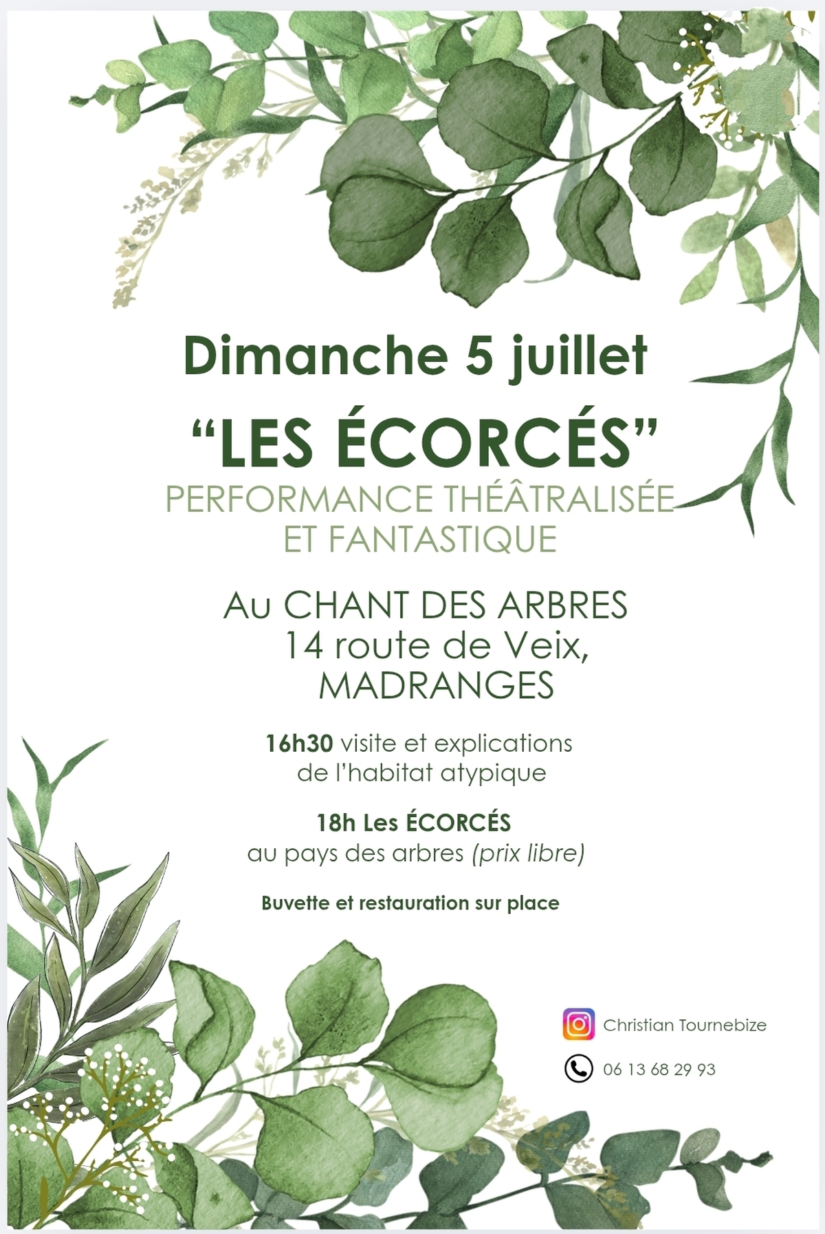 Les Ecorchés, performance théâtralisée et fantastique