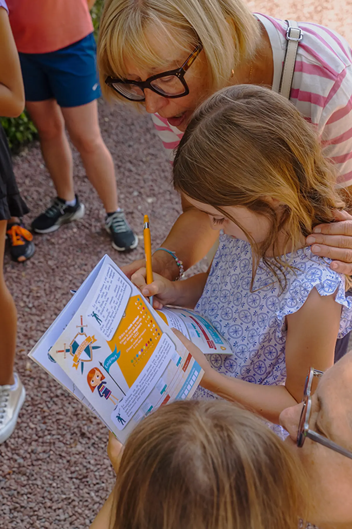 Les enfants au Château Raoul