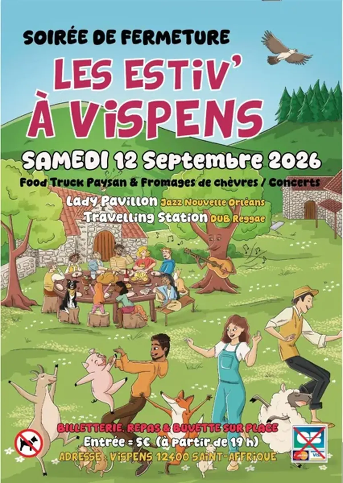 Les Estiv' à Vispens : Soirée de fermeture