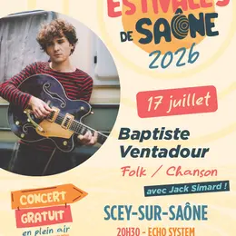 Les Estivales de Saône - Baptiste Ventadour + Jack Simard