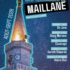 Les Estivales des Terrasses de Maillane Août