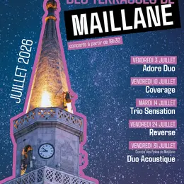 Les estivales des terrasses de Maillane juillet