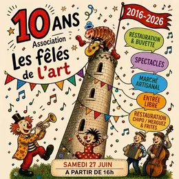Les Fêlés de l’Art fêtent leurs 10 ans