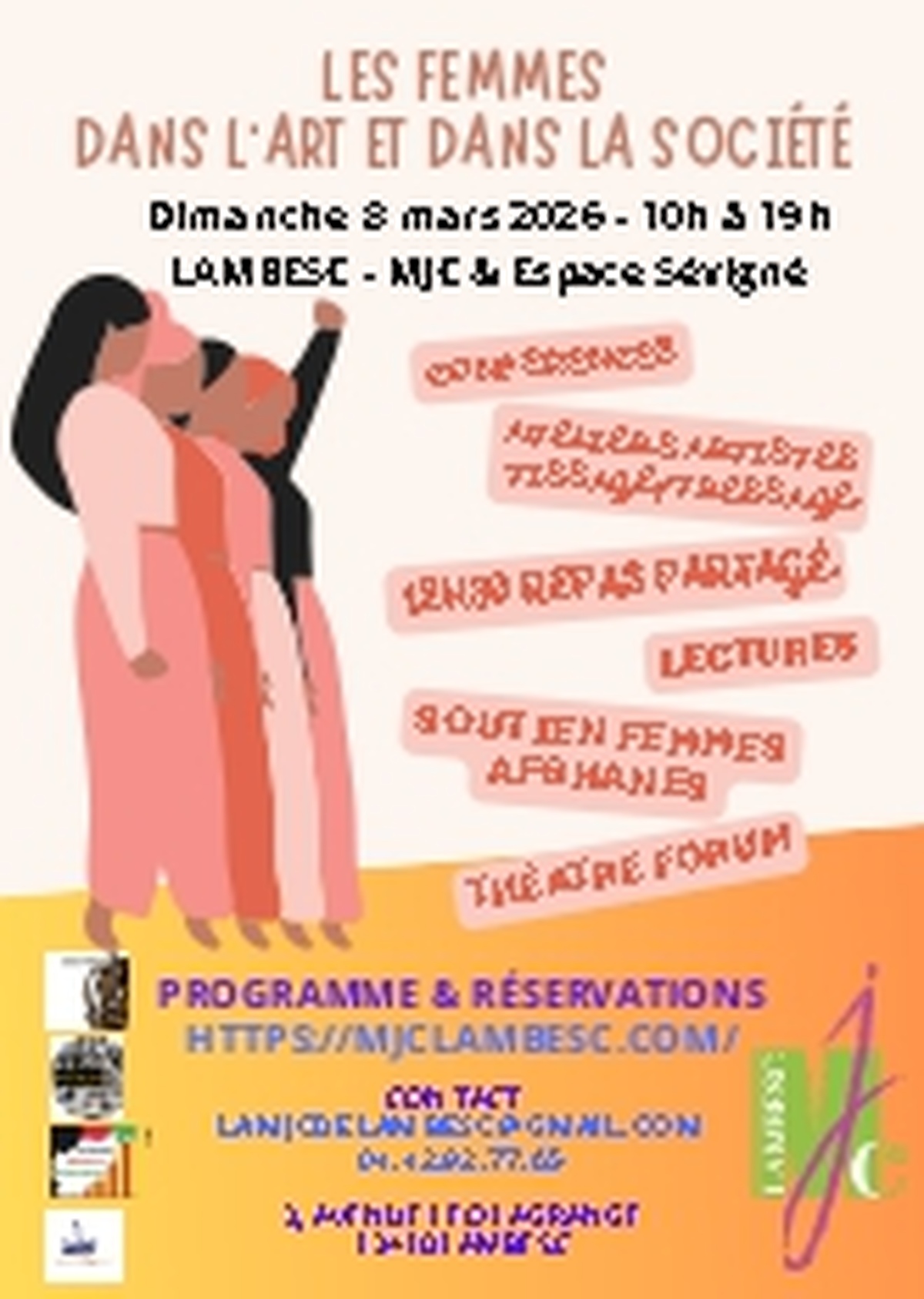 Les femmes dans l'art et dans la société