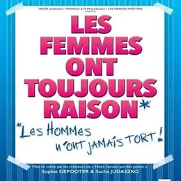 Les femmes ont toujours raison, les hommes n'ont jamais tort