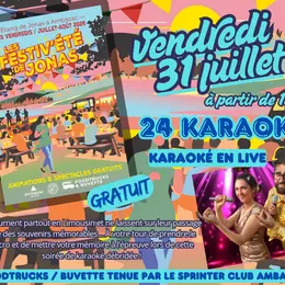 Les Festiv'Eté de Jonas : 24 Karaoké