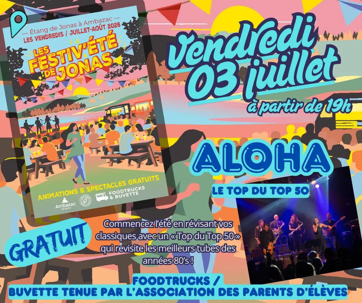Les Festiv'Eté de Jonas : Aloha / Le Top du Top 50