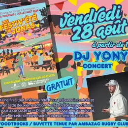 Les Festiv'Ete de Jonas : DJ Yony