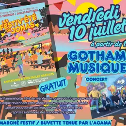 Les Festiv'Eté de Jonas : Gotham Musique