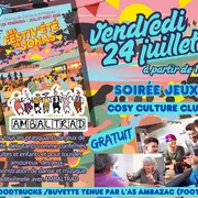 Les Festiv'Eté de Jonas : Soirée jeux / Cosy Culture Club