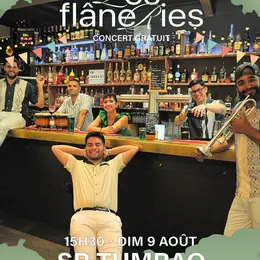 Les Flâneries - Chanson française - Musique latino-caribéene