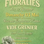 Les Floralies, marché aux fleurs et vide-greniers