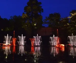 Les Fontaines Dansantes 2023 à Metz