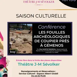 Les fouilles archéologiques de Coupier Prés à Gémenos