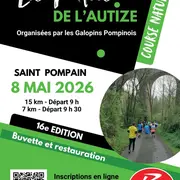 Les Foulées de l'Autize 16ème édition : Course nature