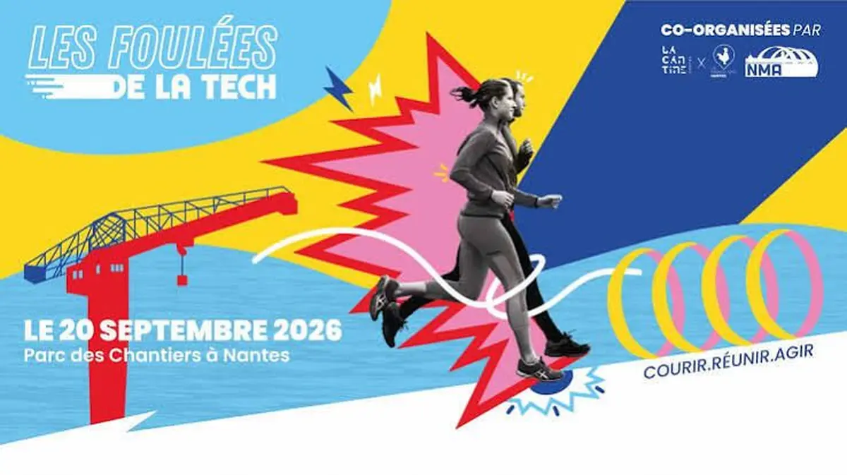 Les Foulées de la Tech : la course solidaire inter-entreprises au Parc des Chantiers de Nantes