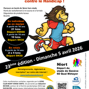 Les foulées du lions solidaires à Niort