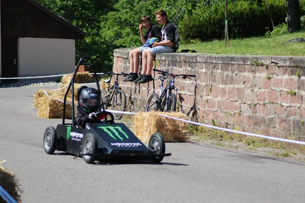 Et c'est parti pour une descente !
