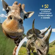 Les Géants disparus au Safari de Peaugres : une exposition dinosaures à vivre en famille