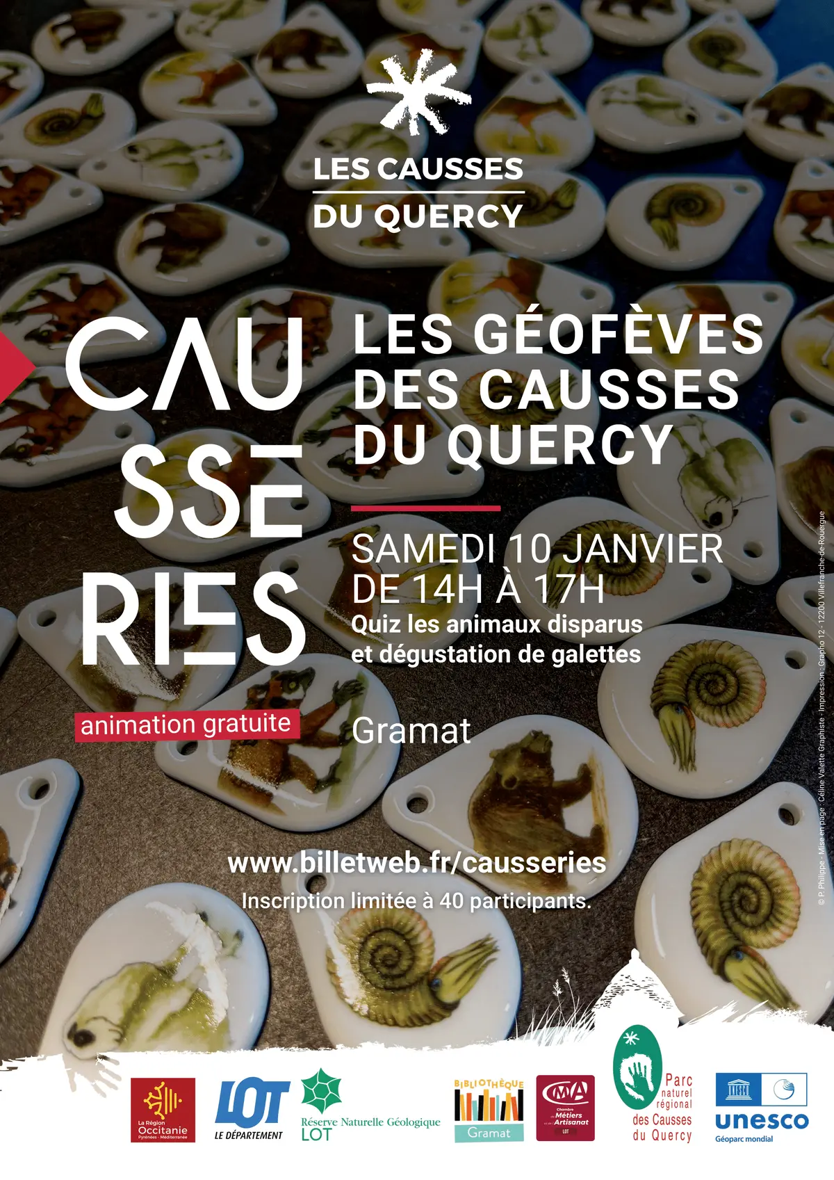 Les Géofèves des Causses du Quercy Quiz sur les animaux disparus