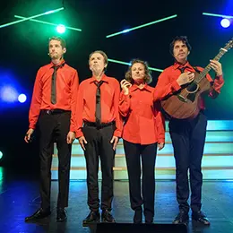 Les goguettes en trio mais à quatre en concert !
