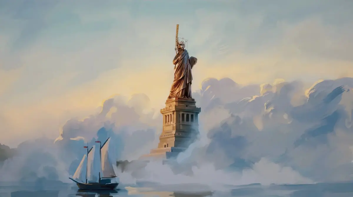 Auguste Bartholdi - La Libert&eacute; &eacute;clairant le monde au Mus&eacute;e d'Orsay