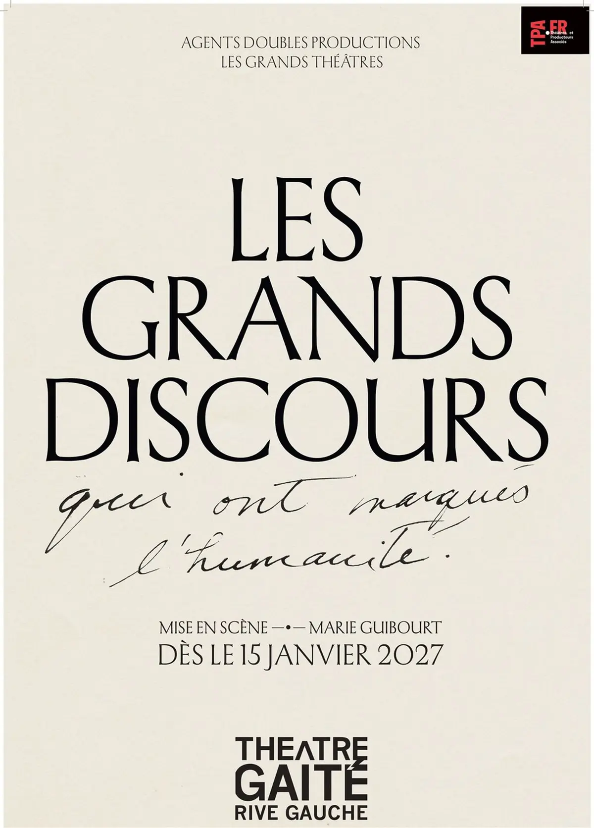 Les grands discours
