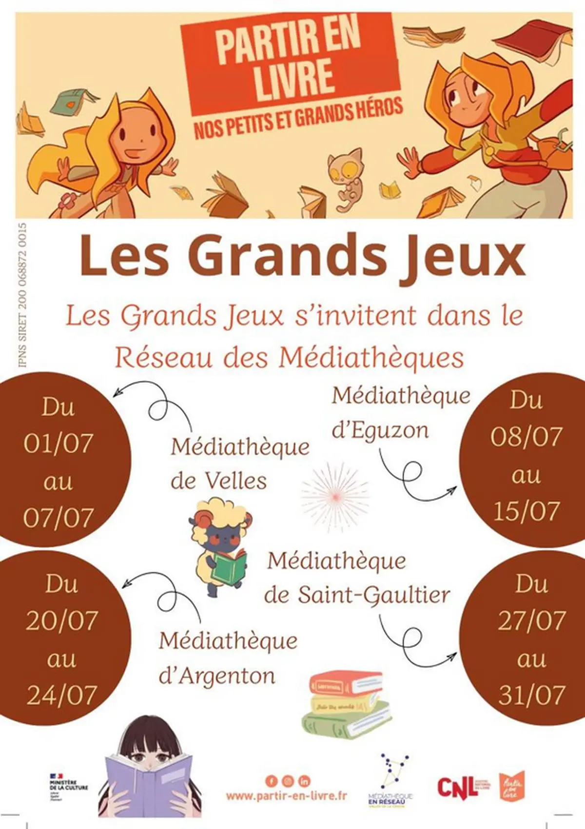 Les Grands Jeux à la médiathèque